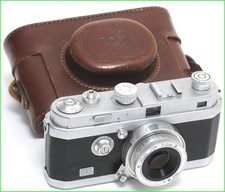 OPL early Foca universal 35 mm film camera w. Oplar 2.8/5 cm lens