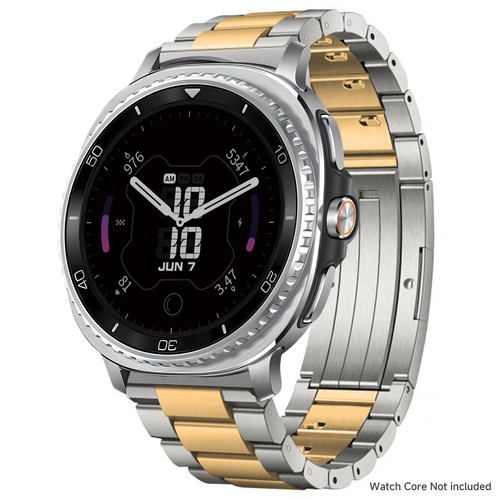 Titanium Metal Band for Galaxy Watch 8 Classic 46m/40/44mm Quickly Adjust Strap - Picture 16 of 17