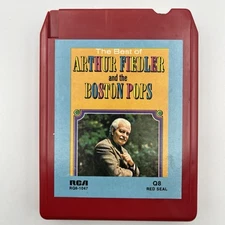 Arthur Fiedler & The Boston Pops - Restored Quad 8 Track Tape - New Pad & Splice