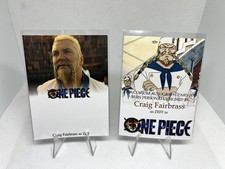 ONE PIECE Custom Autograph Card – Craig Fairbrass as Zeff – Netflix Live Action