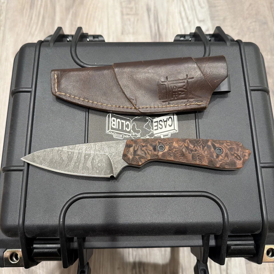 Lynch Northwest Sparrow Seven Cpm154 personalizado con acabado a escala de roca y lavado ácido Foto 2 de 4