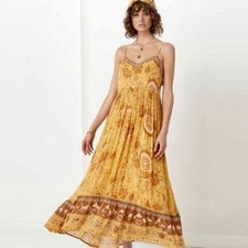 Spell Mystic Maxi Dress In Sunflower Size XXL AU14-16 Boho Floral