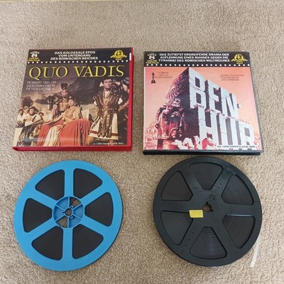 Super 8 Film-2 Einteiler von Mgm- Ben Hur und Quo Vadis