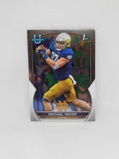 2022 Topps Bowman University Michael Mayer #41 50/50