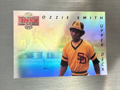 1992 Upper Deck #TN7 Ozzie Smith Then And Now, San Diego Padres