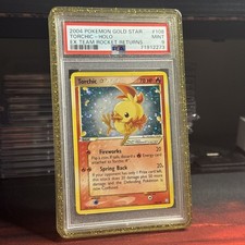 SWIRL PSA 9 Torchic Gold Star Holo 2004 Pokemon Ex Team Rocket Returns #108 MINT on eBay