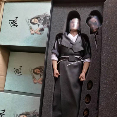 DREAMER TOYS The Storm Warriors Nie Feng Ekin Cheng 12in Action Figure 2 Heads