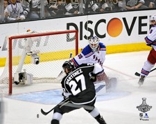 Alec Martinez Los Angeles Kings Unsigned 2014 SC Champs Game-Winner Goal Photo