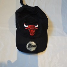 New Era Chicago Bulls NBA 9TWENTY Adjustable Black Red White Cap