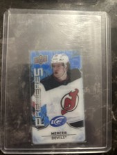 Dawson Mercer 2021-22 UD ICE PREMIERES MINI HOCKEY