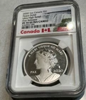 2020 $1 Canada 1 oz Silver Peace Dollar Ultra High Relief NGC PF 70 | Release