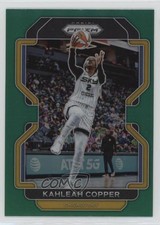 2022 Panini Prizm WNBA Green Prizm Kahleah Copper #137 10wc