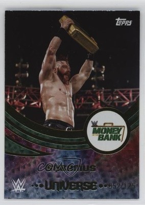 2025 Topps Universe WWE Event Variation Green Electric /125 Sheamus #260 1j8k