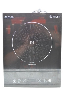 Isiler Portable Induction Cooktop: 1800W, Touch Sensor, Model CHK-CCA02 Open Box