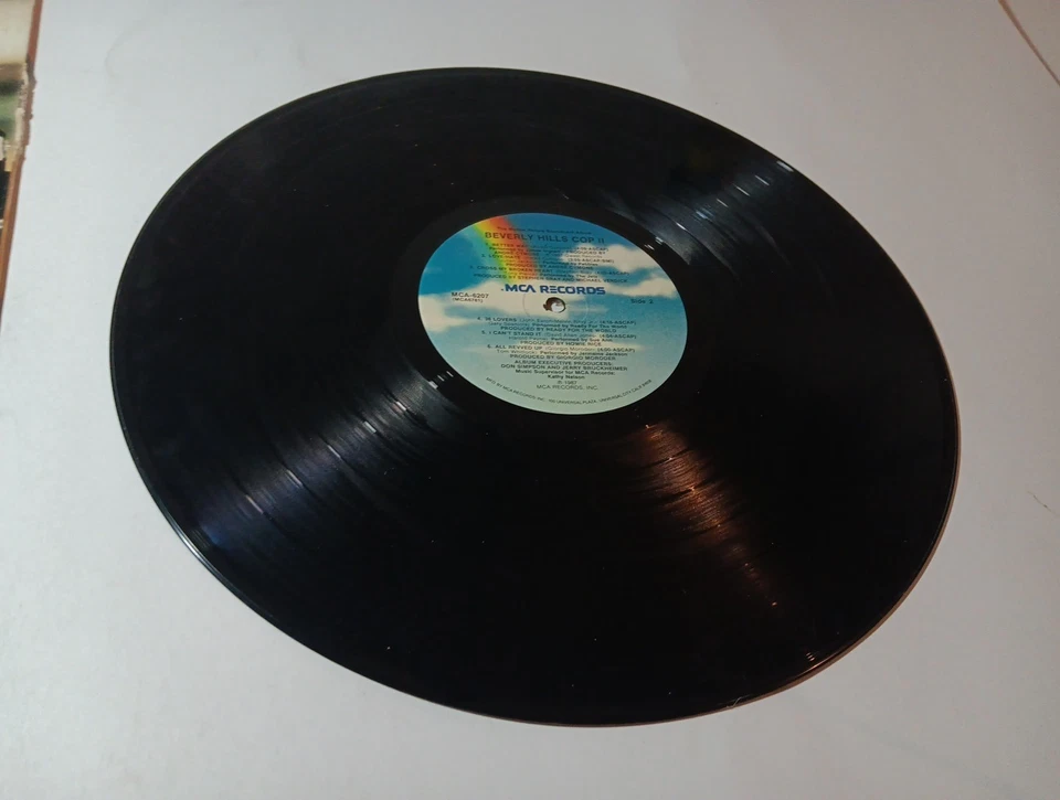 Beverly Hills Cop II Soundtrack (1987) Original Vinyl LP Record  - Image 4 of 4