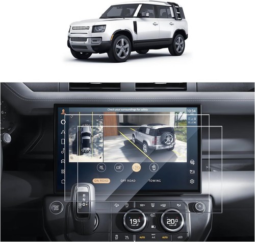 Range Rover Center Screen Screen Protector 2PCS for 2026 Land Rover Defender 13.1 Inch Ultra HD ...