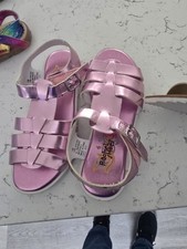 Girls Pink Racheal Sandals Size 1 Little Girls Brand New Never Worn NO Box
