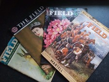 4 The Field 1939-75 f-VG Empire Number Coronation Souvenir Chelsea Game Fair +