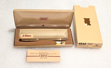 New In Box - CROSS LADIES 10K GOLD FILLED Ballpoint Pen  No Engraving  4542 USA