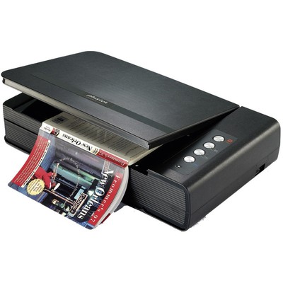 Plustek OpticBook 4800 Buchscanner A4 1200 x 1200 dpi USB Bücher, Dokumente, ...