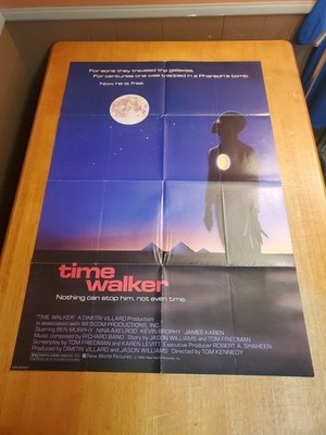 TIME WALKER Original Movie Poster 27x40 Folded Theater One Sheet 1982