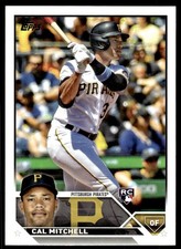 2023 Topps Cal Mitchell Rookie Pittsburgh Pirates #313