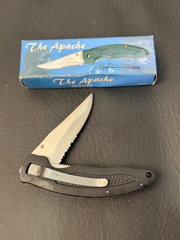 Cuchillo Plegable Apache Cutlery TA454B The Apache - 44 Foto 2 de 4