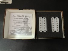 Bare Knuckle Warpig White Open Humbucker Pickup Set 53mm