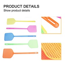 Long Handle Flyswatters for Quick and Easy Fly Extermination Pack of 5
