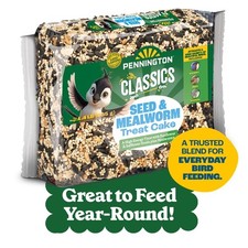 Seed  Mealworm Treat Cake, Wild Bird Feed, 1.4 lb., 1 Pack