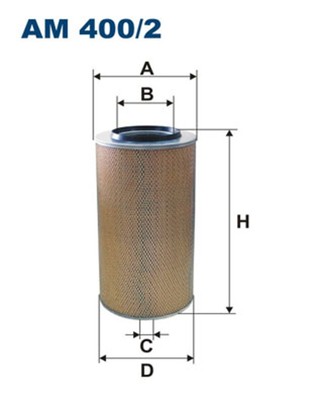 FILTRON Luftfilter AM 400/2 Filtereinsatz für KAMAZ 55111 65115 43114 53605 4326