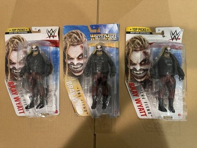WWE Wrestlemania Top Picks Bray Wyatt The Fiend Action figure lot of 3 NEW NOS