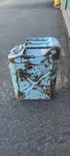 Vintage Jerry Can 5 Gallon Gasoline Can with Metal Spout