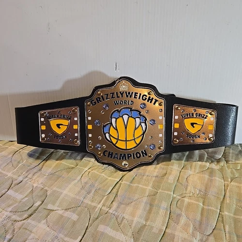 Cintura da wrestling Memphis Grizzlies GrizzlyWeight Championship omaggio Grizz 