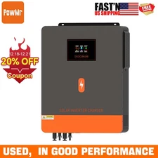 10.2KW 48V Solar Inverter Hybrid Off Grid Pure Sine Wave 160A MPPT Controller