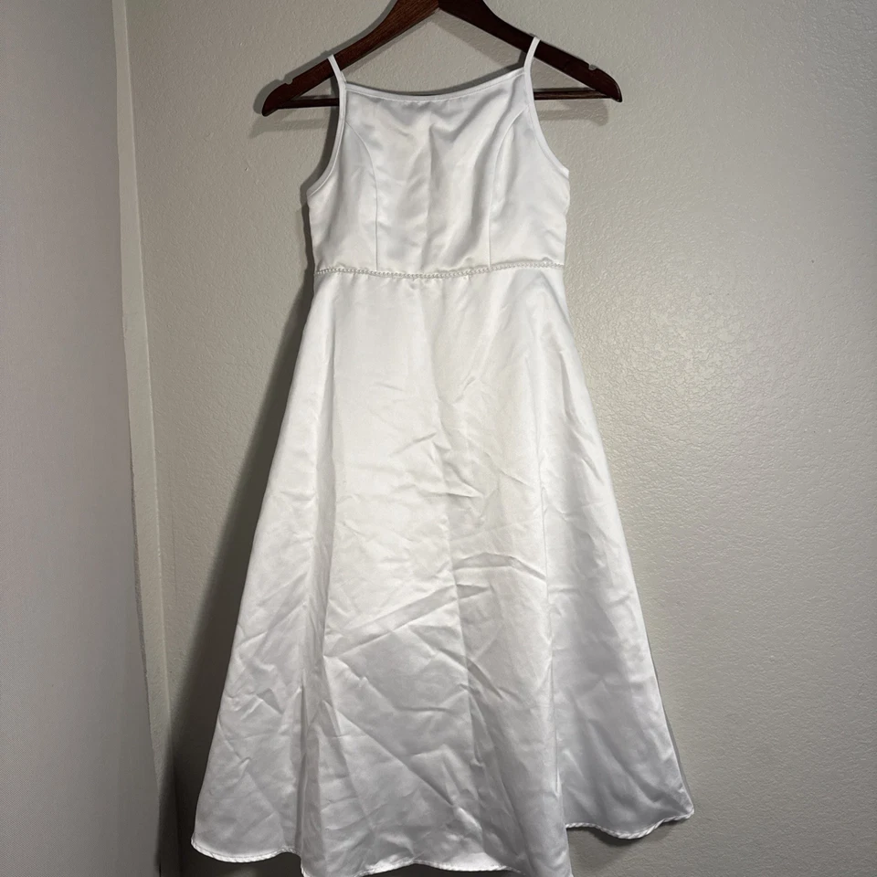 Vestido de novia Amanda Rose para niña talla 12 dama de honor niña flor junior dama de honor  Foto 2 de 4