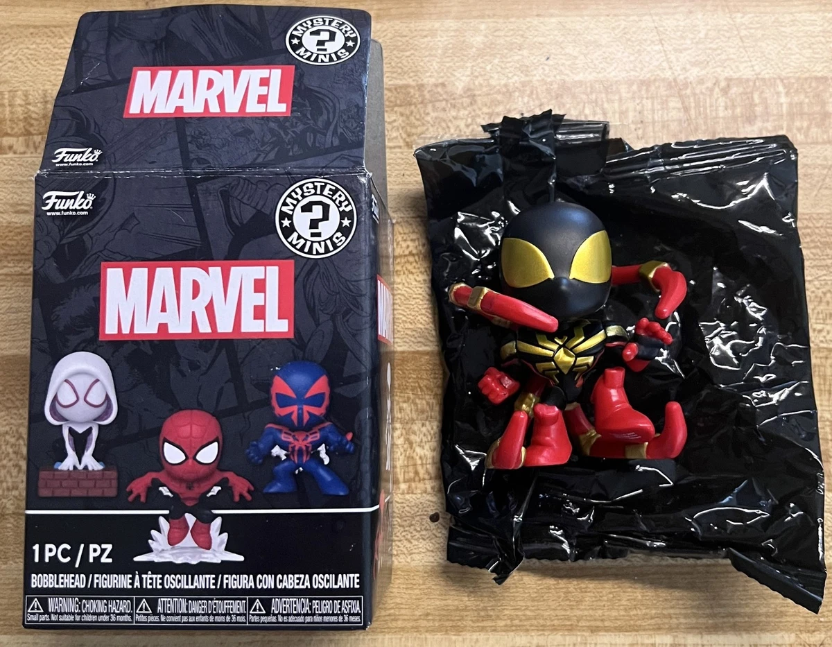 Mystery Minis Spider-Man Collectible Bobbleheads and Chase Figures
