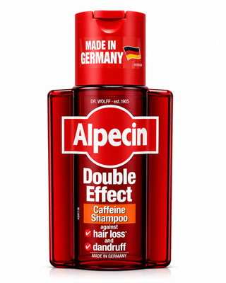 Alpecin Double Effect Shampoo 200ml Anti Schuppen Koffein starkes Haar Männer