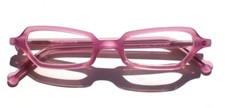 New Vtg 2000 L.A. Eyeworks Retro Eyeglasses - Purple Pink Nifty 323 Glasses
