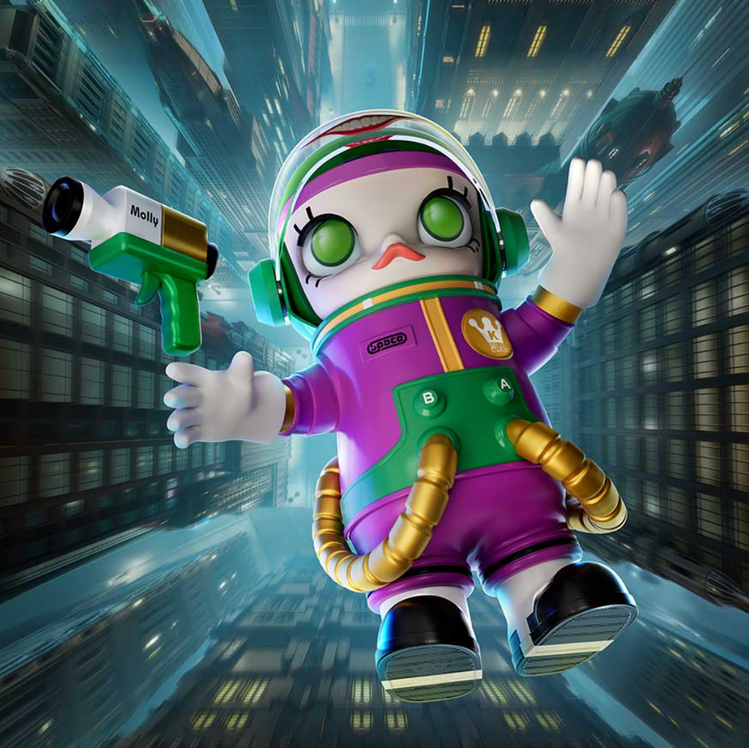Pop Mart] Mega Space Molly Joker 400% | eBay