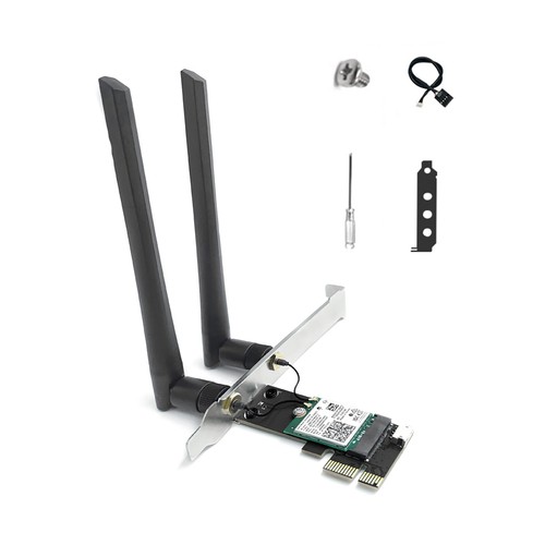 Wireless Wifi Bluetooth PC Adapter AX 210 5.3 PC TRI- Band 2.4G+5.8G+6G 6E