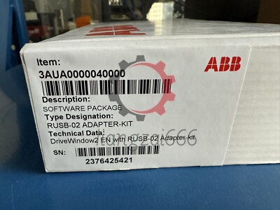 New In Box ABB RUSB-02 3AUA0000040000 USB DDCS Adapter Free expedited shipping
