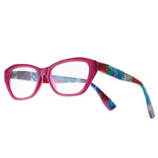 Foster Grant Gloss Women’s Cat-Eye Reading Glasses KENSIE MAGENTA 1.00-3.25