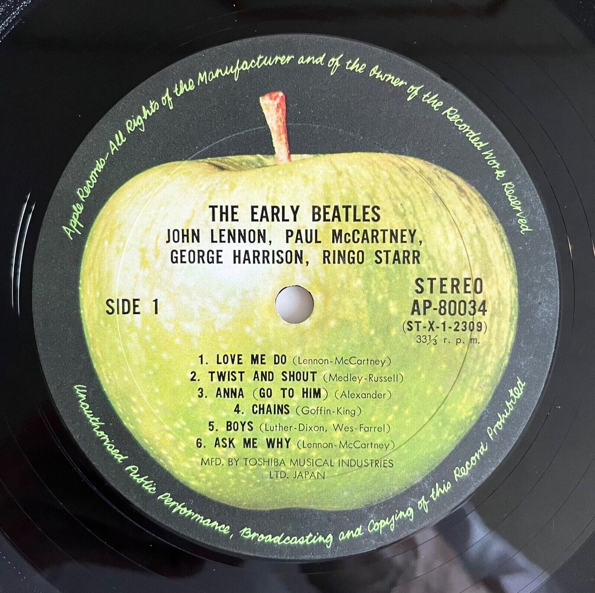 THE BEATLES Rarities & The Early Beatles JAPAN VINYL LP RECORD x 2