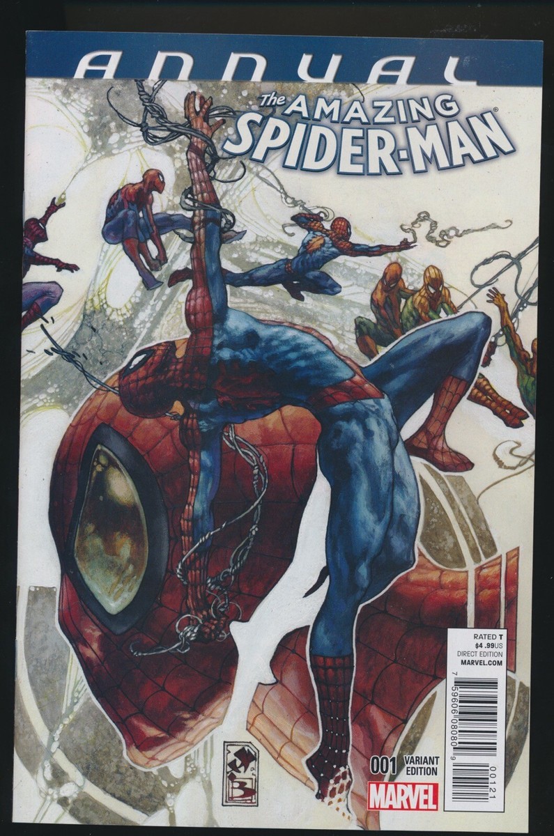 ANNUAL THE AMAZING SPIDER-MAN MARVEL COMIC #1 VARIANT EDITION | eBay