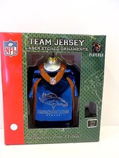LASER ETCHED DENVER BRONCOS ORNAMENT