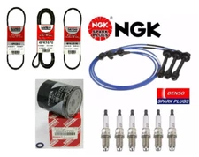 TUNE UP KIT Wires Belts Spark Plugs for 1996-2004 Toyota 4runner Tacoma 3.4L V6