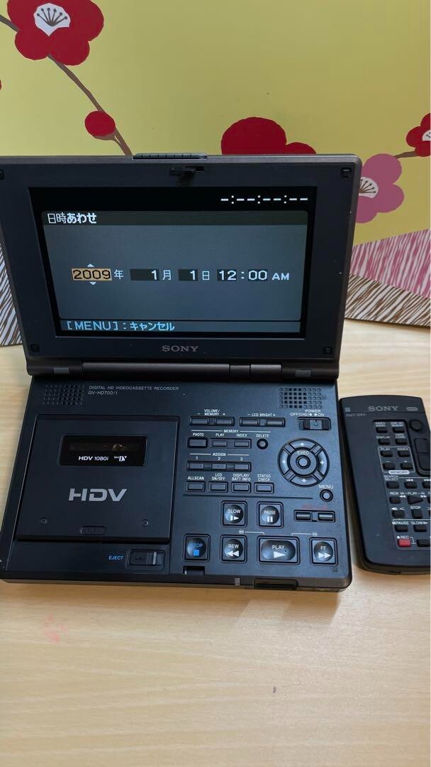 SONY GV-HD700/1 HD MiniDV Recorder Portable Digital Video Player  