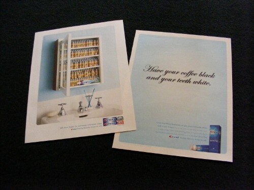 CREST magazine clippings print ads for Toothpaste Oral Hygiene - Picture 12 of 17