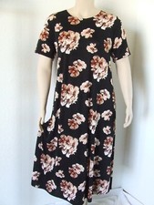 Jostar, Travel Knit Dress, long A-Line, S/S, Stretchy NO-IRON poly/span. 988b